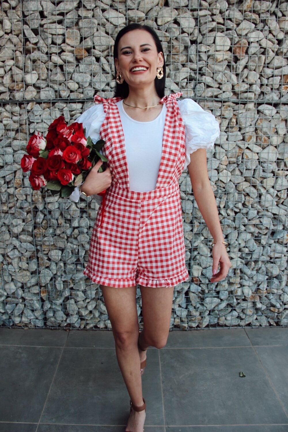 Gingham Playsuit